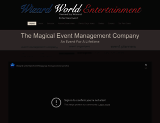 wizard-entertainment-malaysia.com screenshot