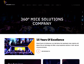 wizard-events.in screenshot