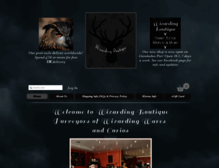 wizardingboutique.com screenshot