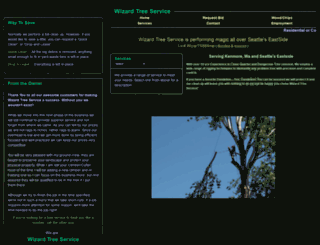 wizardtreeservice.com screenshot