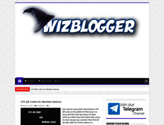 wizblogger.com screenshot