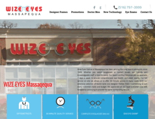 wizeeyesmassapequa.com screenshot