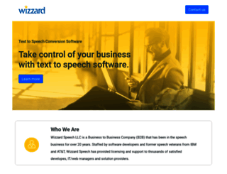 wizzardspeech.com screenshot