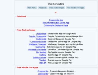wizzcomputers.com screenshot