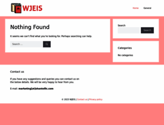 wjeis.org screenshot