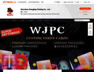 wjplayingcards.en.alibaba.com screenshot