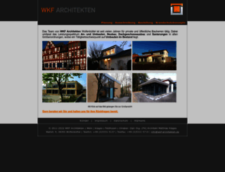 wkf-architekten.de screenshot