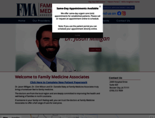 wkfamilymedicineassociates.com screenshot