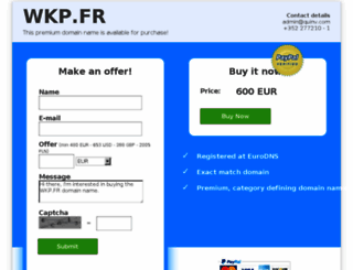 wkp.fr screenshot