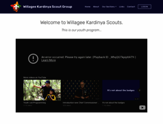 wkscouts.org.au screenshot