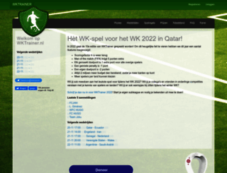 wktrainer.nl screenshot