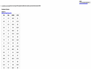 wlshoes.com screenshot