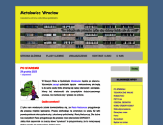 wmetalowcu.pl screenshot