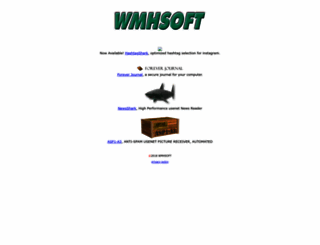wmhsoft.com screenshot