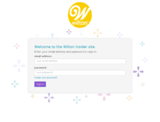 wmi.wilton.com screenshot