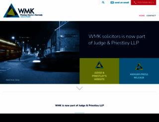 wmk-law.com screenshot