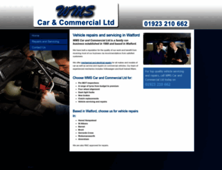 wmscarandcommercial.co.uk screenshot