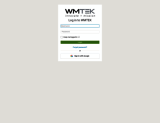 wmtek.intervalsonline.com screenshot
