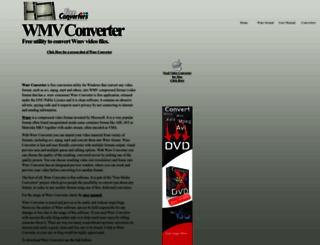 wmvconverter.org screenshot