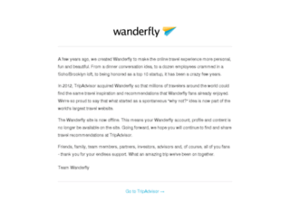 wnaderfly.com screenshot