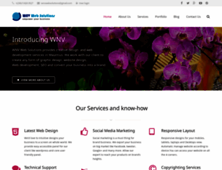 wnv-solutions.com screenshot