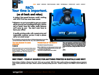 wnyprint.com screenshot