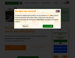 wocabee.app screenshot
