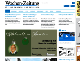 wochen-zeitung.ch screenshot