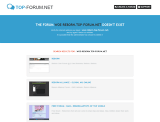woe-reborn.top-forum.net screenshot