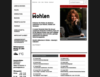 wohlen.ch screenshot