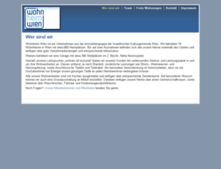 wohnheimwien.at-web.biz screenshot