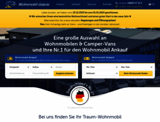 wohnmobil-galerie.de screenshot