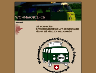 wohnmobil-ig.ch screenshot