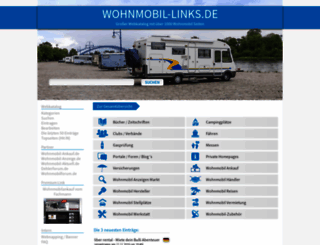 wohnmobil-links.de screenshot