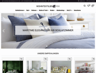 wohntextilien4you.de screenshot