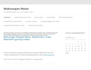 wohnungen-mainz.com screenshot