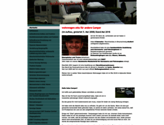 wohnwagen-otto.jimdo.com screenshot