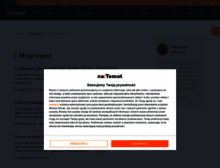 wojteknowicki.natemat.pl screenshot