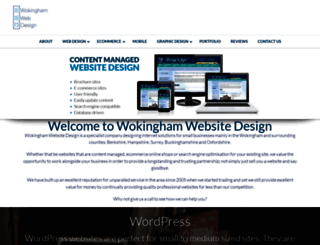 wokinghamwebsitedesign.co.uk screenshot