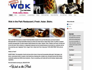 wokintheparkrestaurant.com screenshot