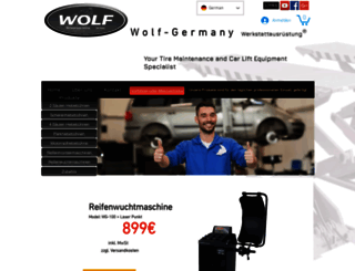 wolf-germany.com screenshot