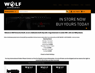 wolfarmouries.co.uk screenshot