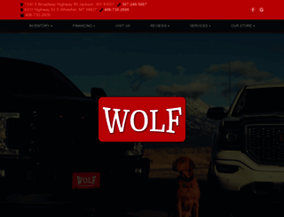 wolfautogroup.com screenshot