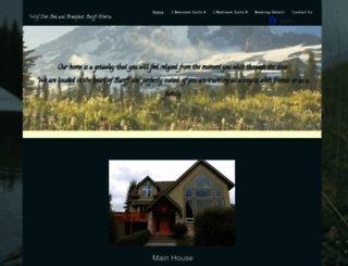 wolfdenbedandbreakfast.ca screenshot