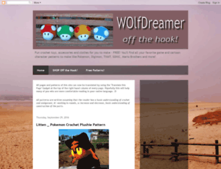 wolfdreamer-oth.blogspot.com screenshot