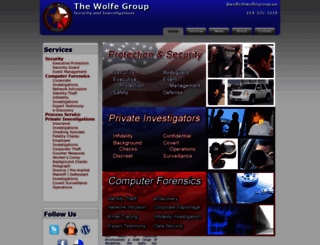 wolfegroup.us screenshot