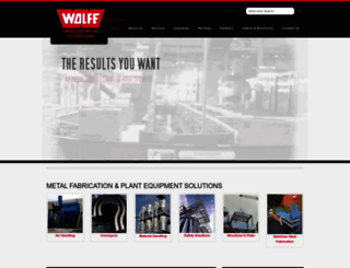 wolfeindustrial.com screenshot
