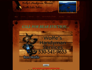 wolfeshandyman.com screenshot