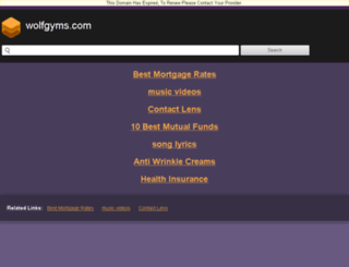 wolfgyms.com screenshot