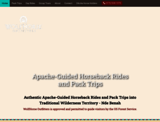 wolfhorseoutfitters.com screenshot
